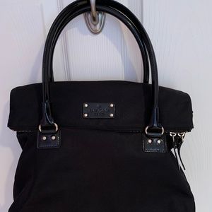 Kate Spade black nylon purse